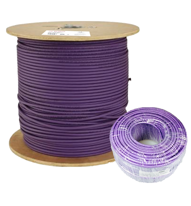 500m Trommel CAT 7 Simplex, Farbe violett