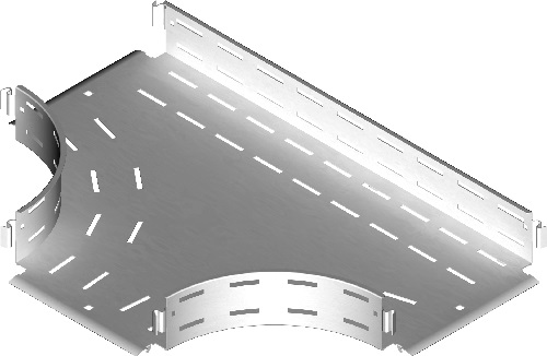 T-Stück für Gitterrinne Breite 100mm