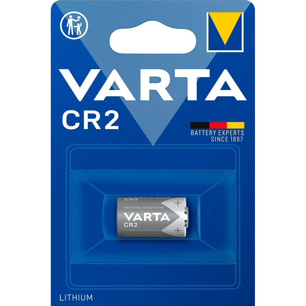 Varta CR2 6206 301 401 3V in 1er Blister