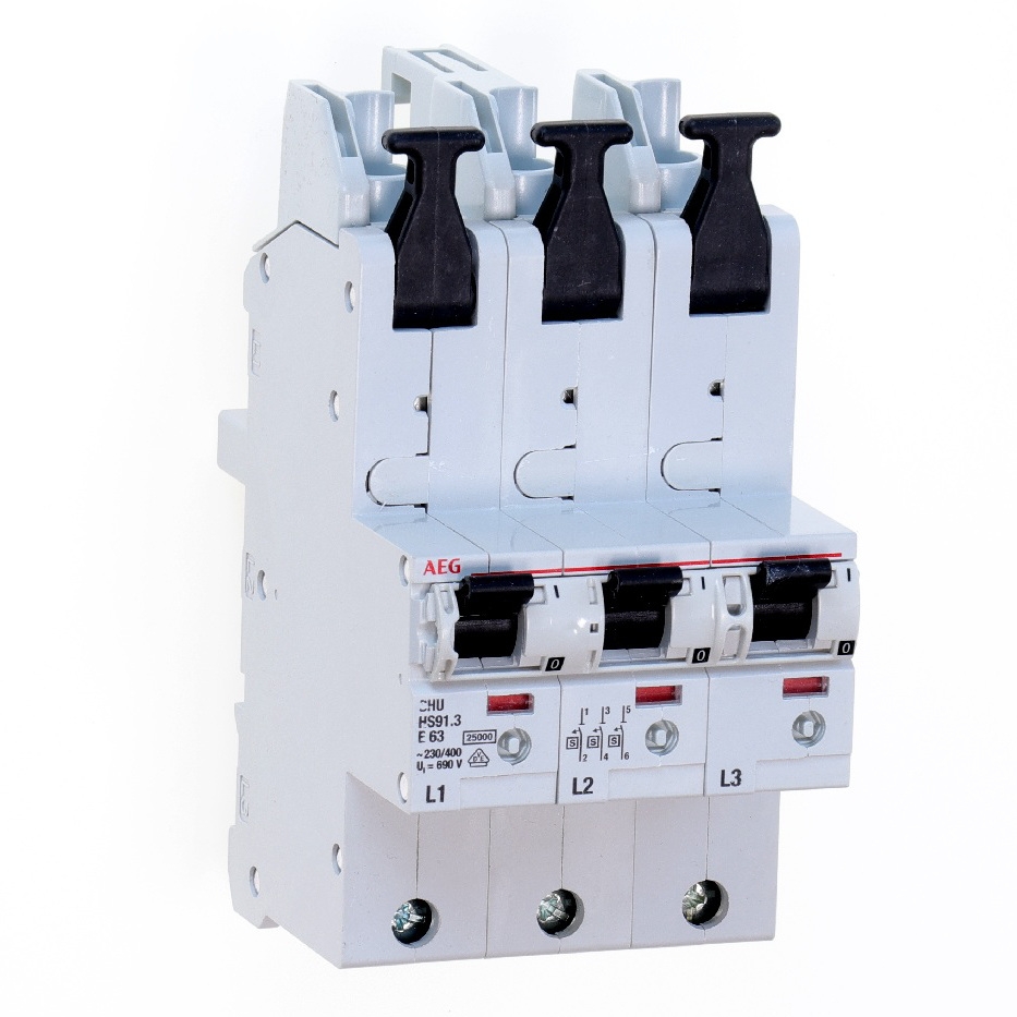 AEG SLS / HSA Schalter für die Sammelschiene 63A, 3-pol.