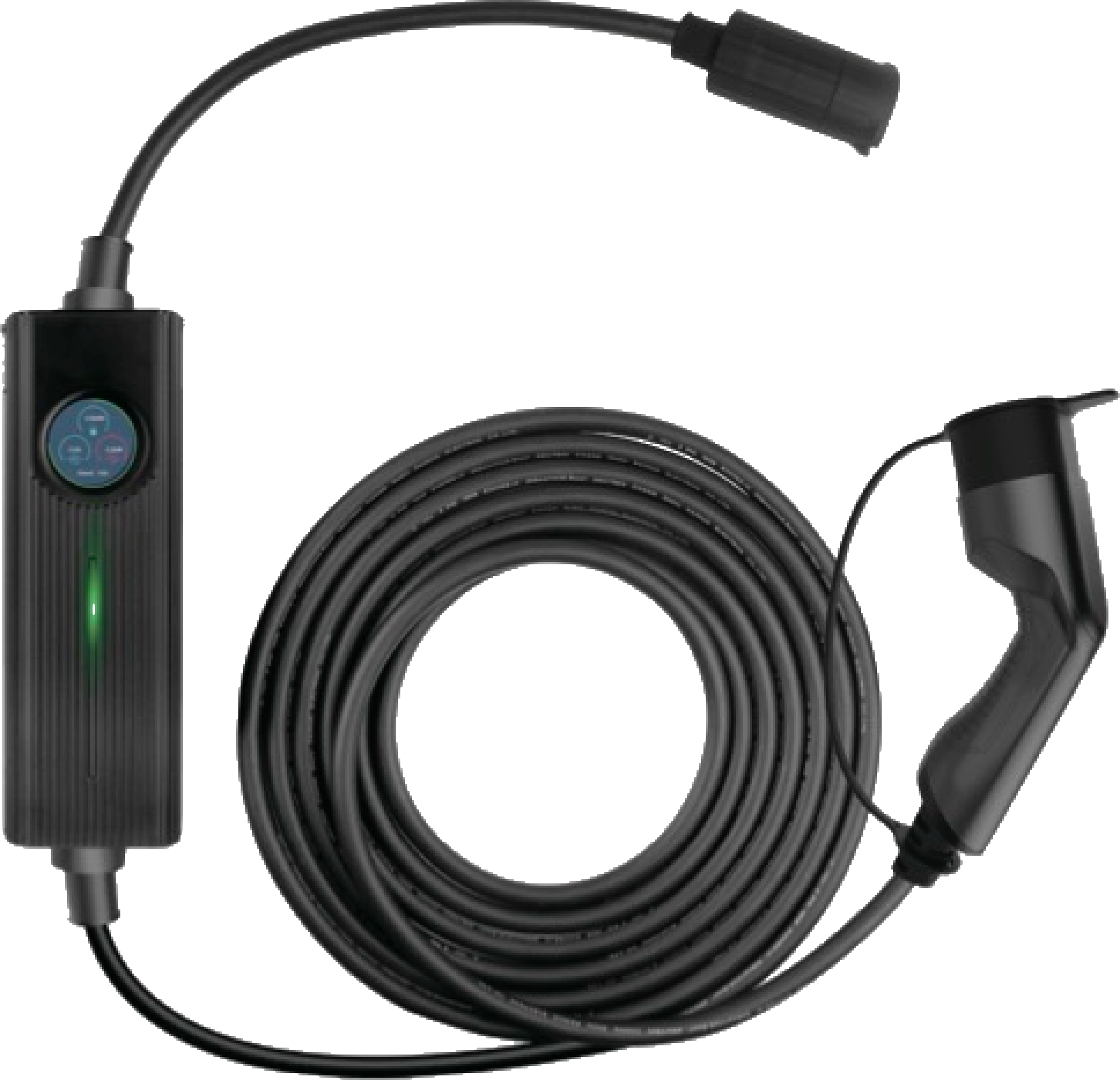 Mobile Ladestation für Fahrzeuge mit 2 Adapter und Tasche