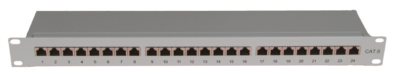 19 Zoll Verteilerfeld mit 24 Port 19 Zoll Verteilerfeld mit 24 Port