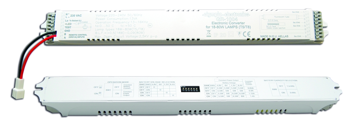 Elektrischer Konverter 4,8V / 1,5AH