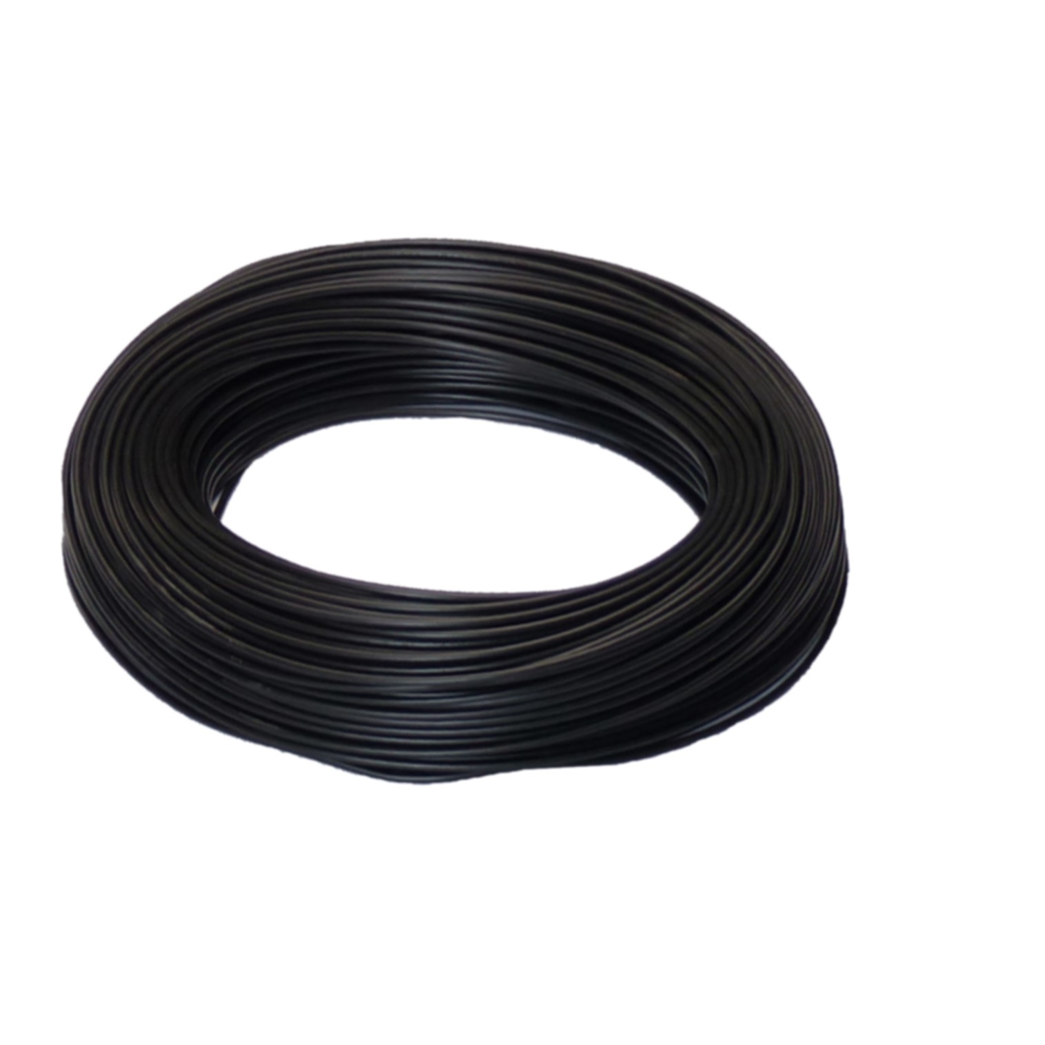 100m Ring H07V-U 1 x 1,5mm², schwarz