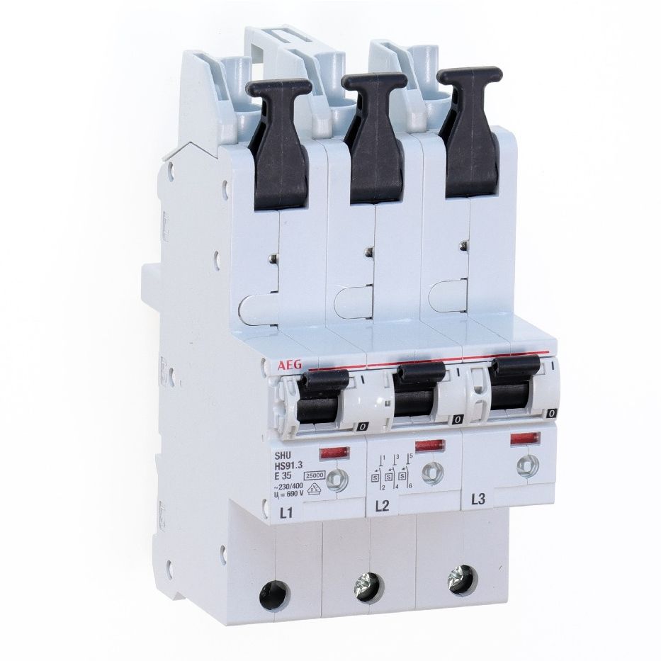 AEG SLS / HSA Schalter für die Sammelschiene 40A, 3-pol.