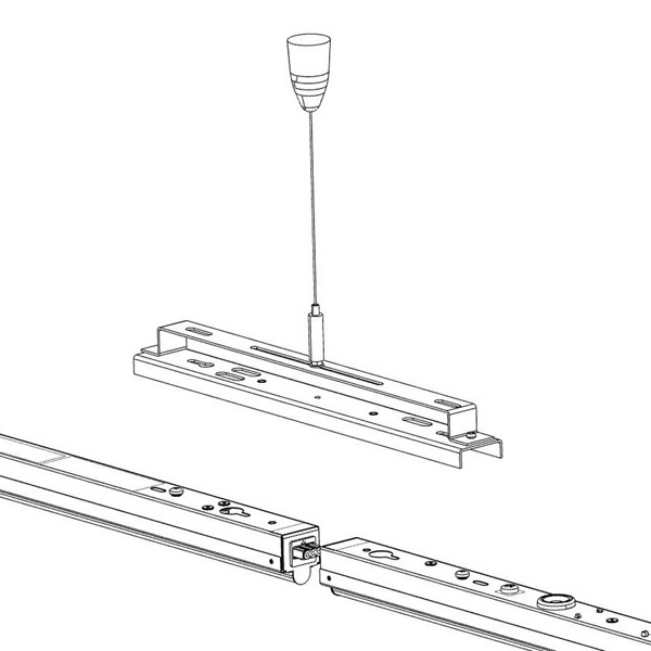 LED Lichtleiste lumEGG TOP/6000/L/4/CW/R/ND, 6300lm, 44W, 4000K, ND 