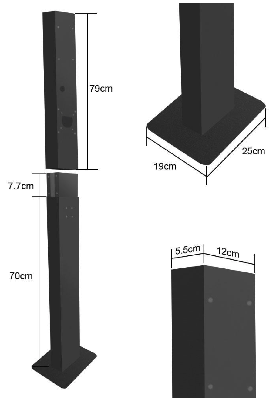 Standfuß für Wallbox