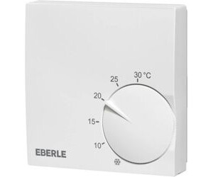 Aufputz RTR Slimline Thermostat mit Schalter und Kontrolleuchte für Heizbetrieb