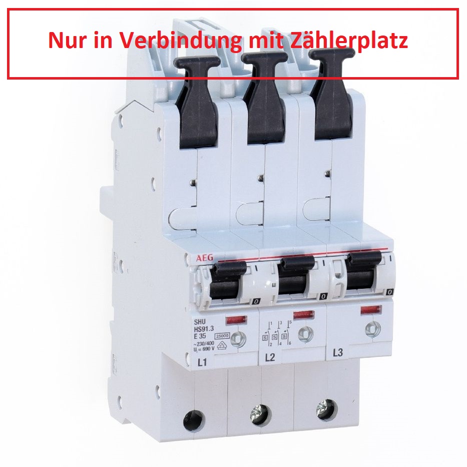 AEG SLS / HSA Schalter für die Sammelschiene 35A, 3-pol. AKTIONSARTIKEL