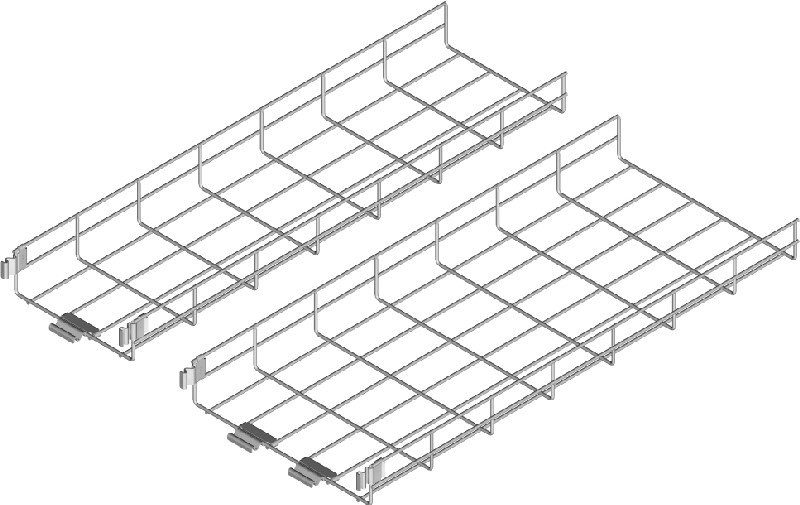 Gitterrinne 60 mm x 200 mm x 2000 mm