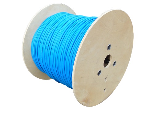 500m Trommel Solarleitung H1Z2Z2-K, 1x4mm², blau