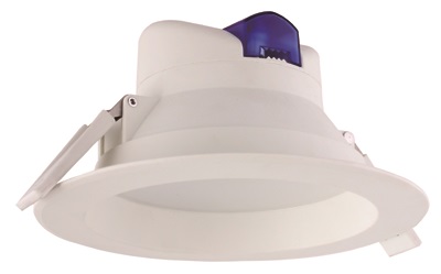 LED-Panel-Downlight dimmbar mit Driver, 17W, 1500lm, 3000K und Deckenausschnitt 145-155mm