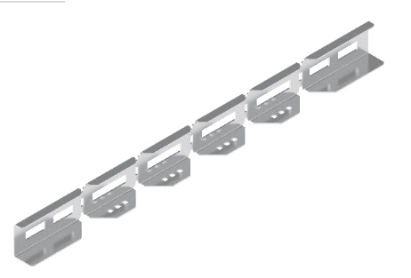Universalverbinder, Höhe: 65 mm für Kabelleiter