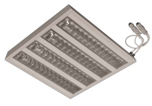 LED OP Einlegepanel CR 622x622x57mm, 5000lm, 43W, 4000K, ND