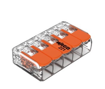 WAGO Hebelsteckklemme 5 polig 221-415