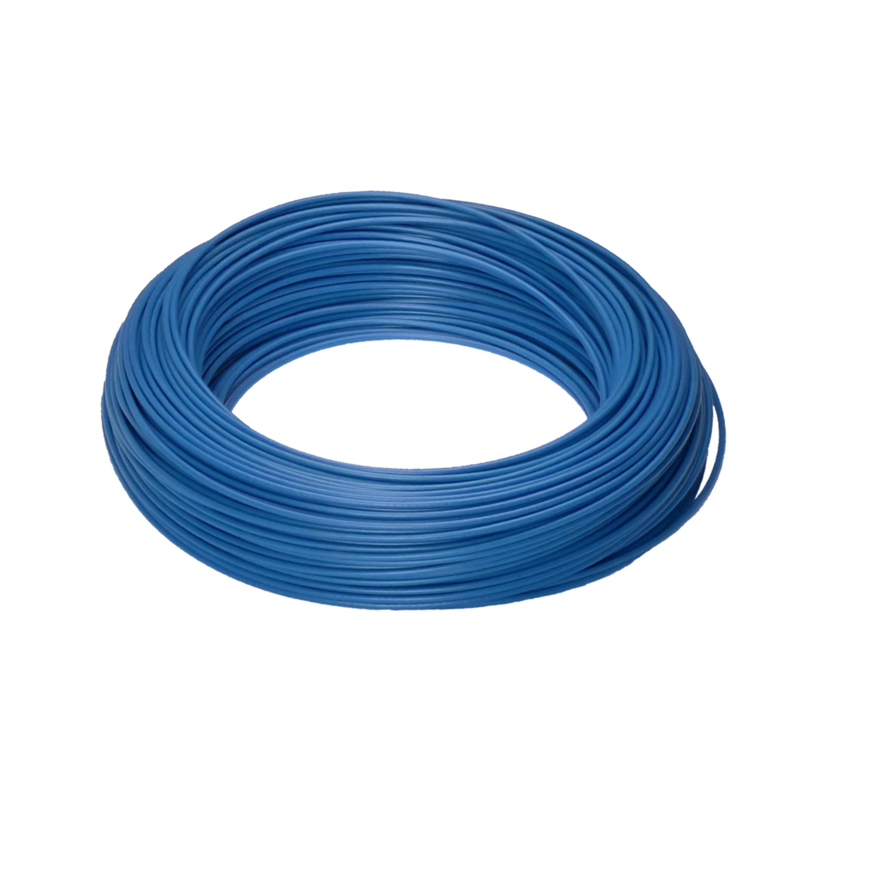 100m Ring H07V-U 1 x 1,5mm², blau