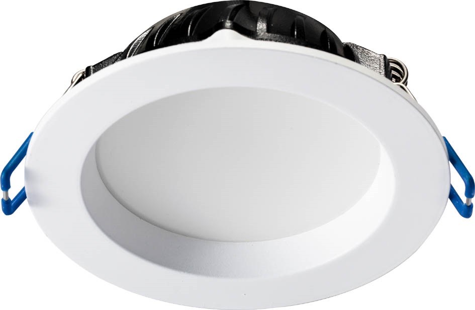 LED-Panel-Downlight mit Driver, dimmbar, 12W, 1000lm, 3000K und Deckenausschnitt 95-100mm