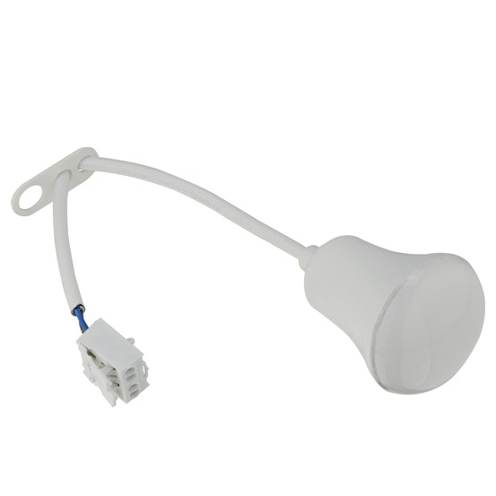 Baustellenfassung mit integriertem LED Leuchtmittel