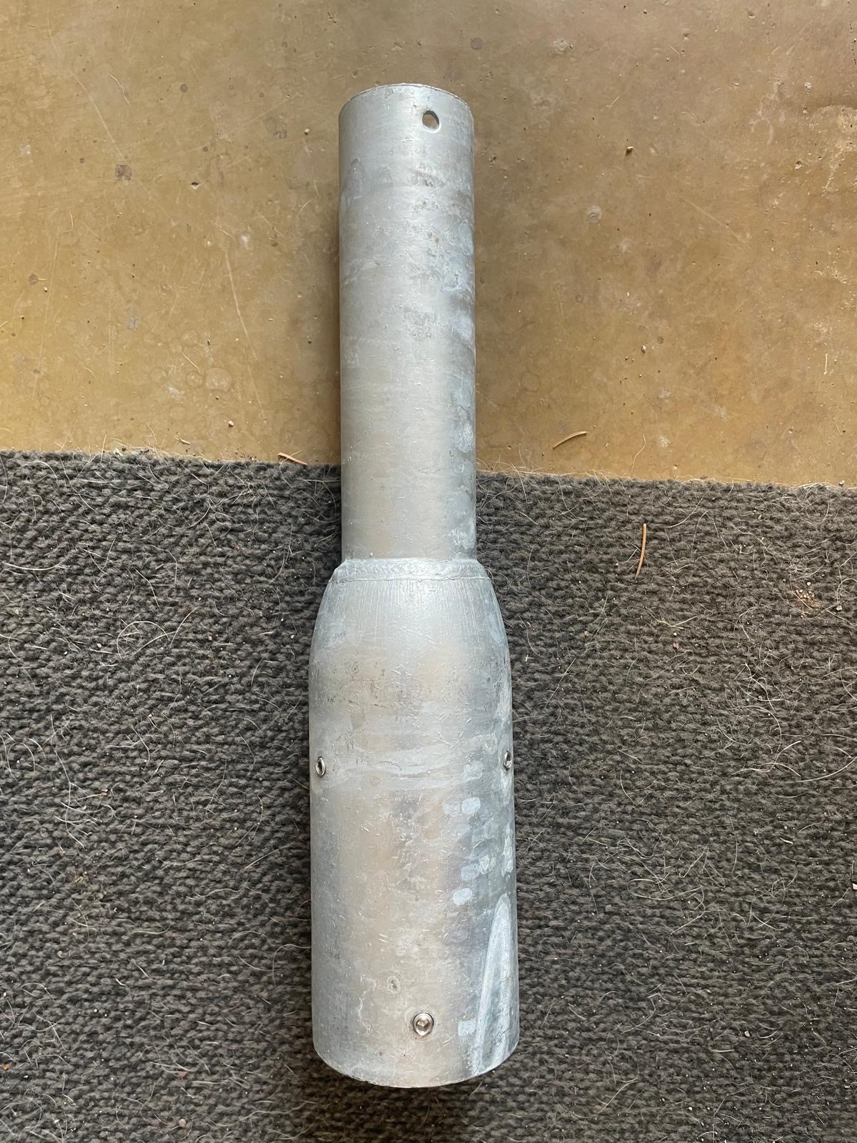 Mastreduzierungsstück von 76mm auf 60mm