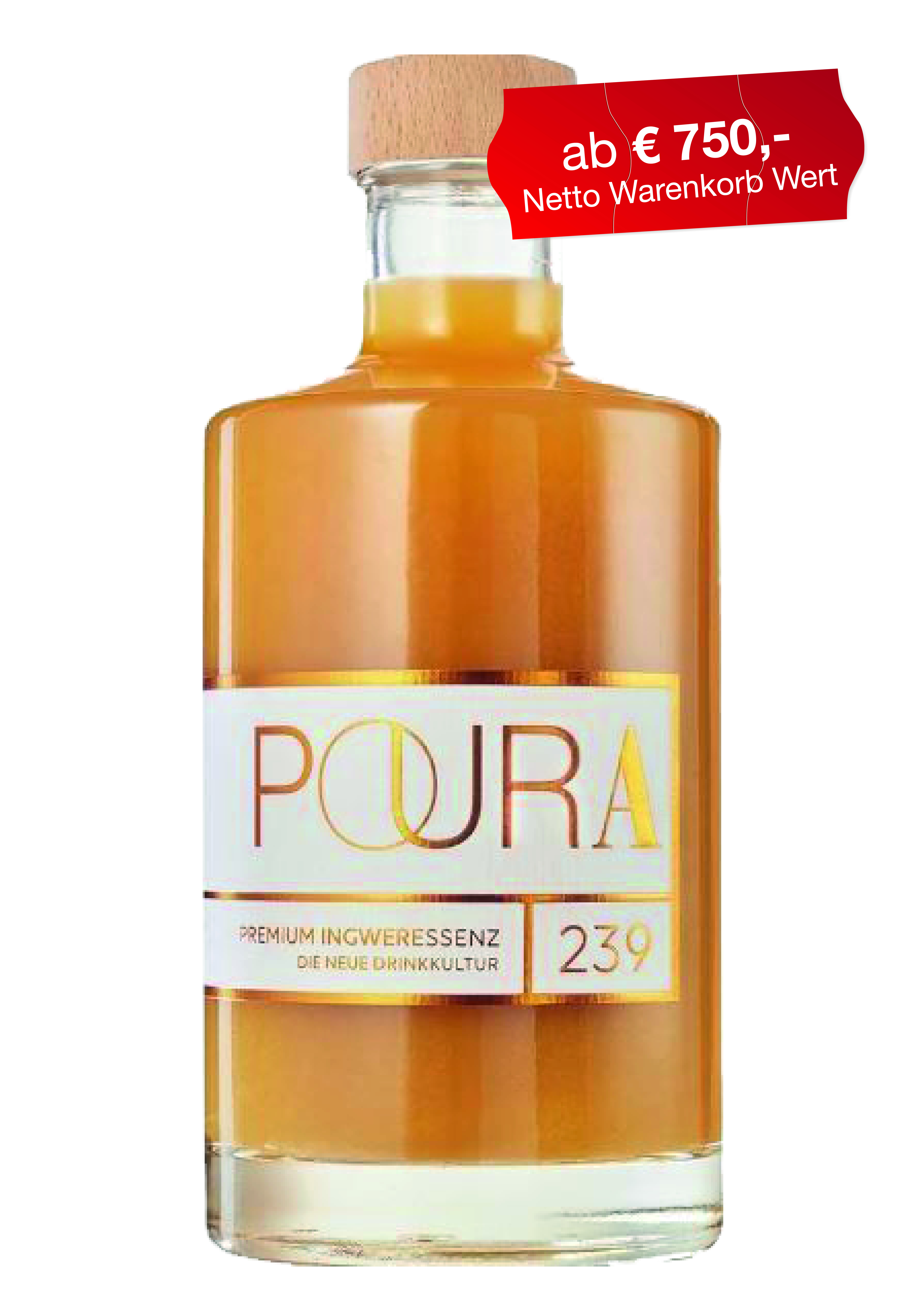 Poura Bio Premium Ingweressenz 495ml