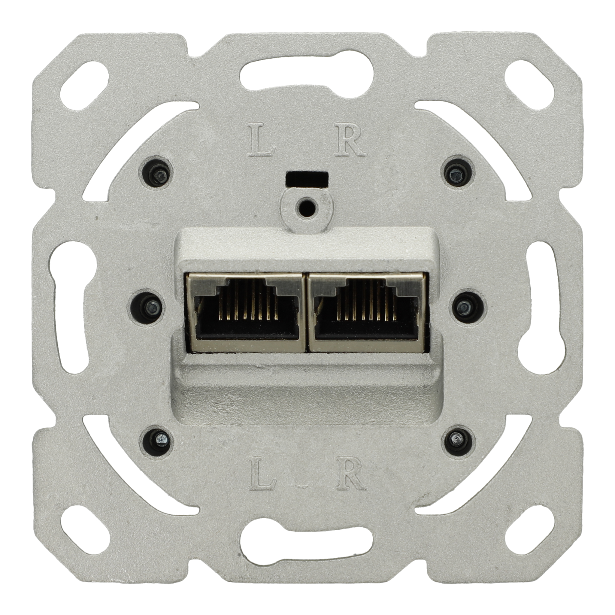 CAT 6 UP-Datendose 2xRJ 45