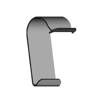 Deckel Clip für Gitterrinne