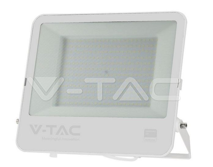 LED Flutlichtstahler 6400K, 200W, 17000lm, Gehäuse weiß