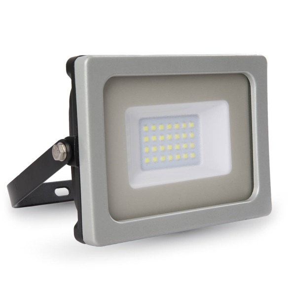 LED Flutlichtstahler 6400K, 50W, 6000lm, Gehäuse schwarz