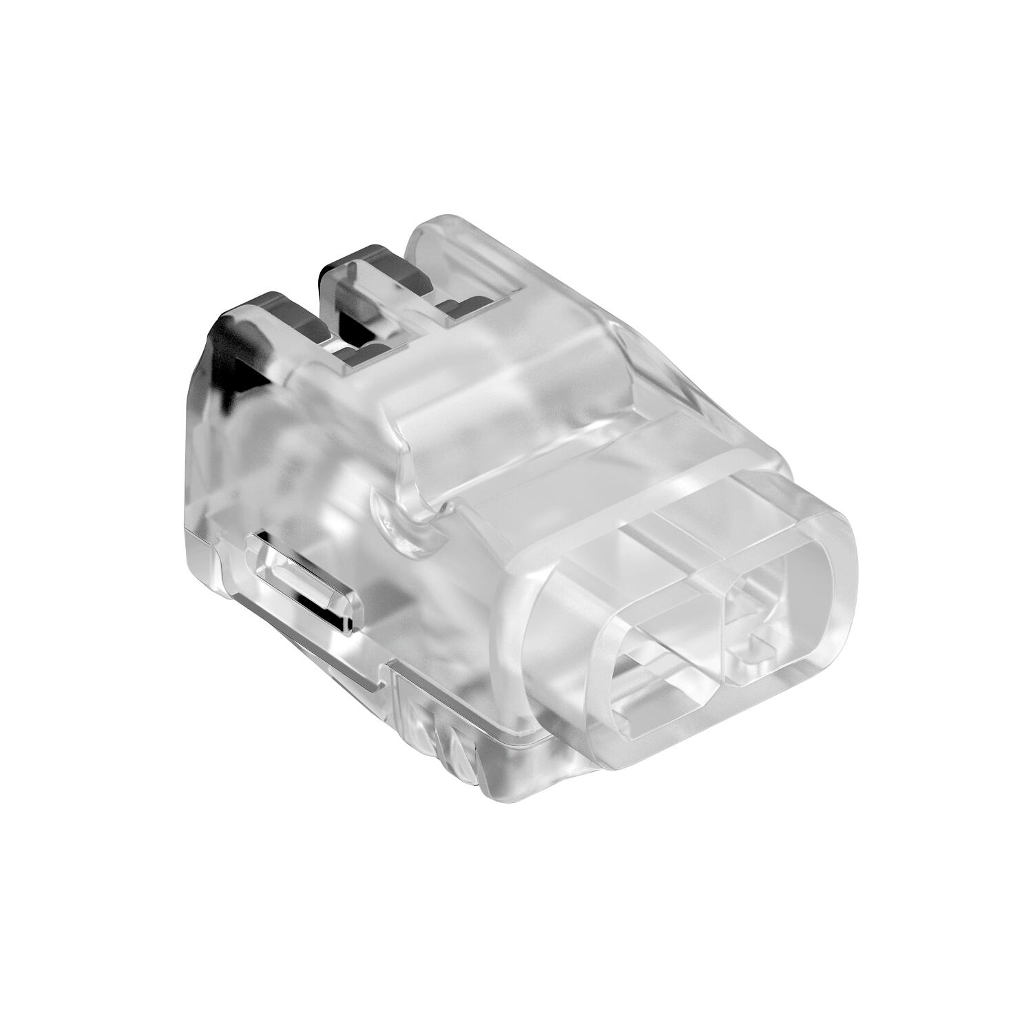 Hebel Steckklemme 2 polig, 2x0,2-2,5mm²
