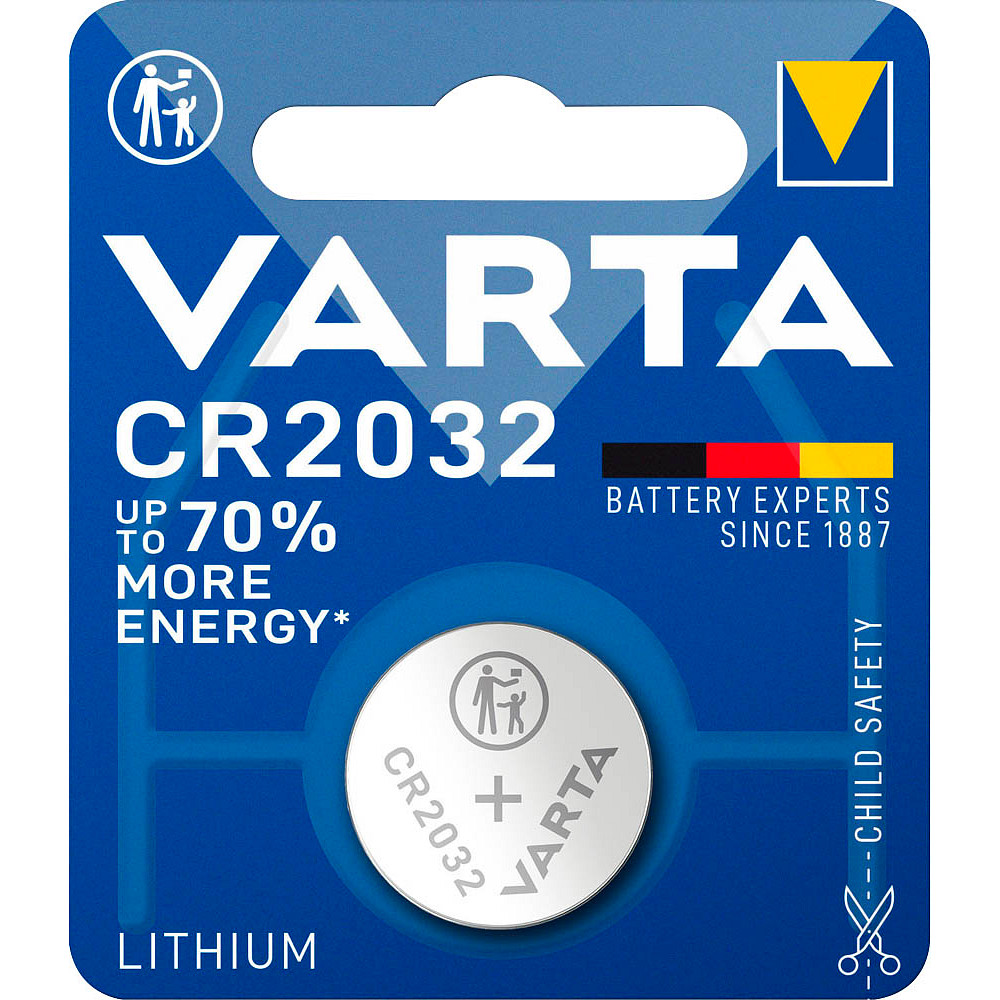 Varta CR2032 6032 101 401 3V Lithium in 10er Blister