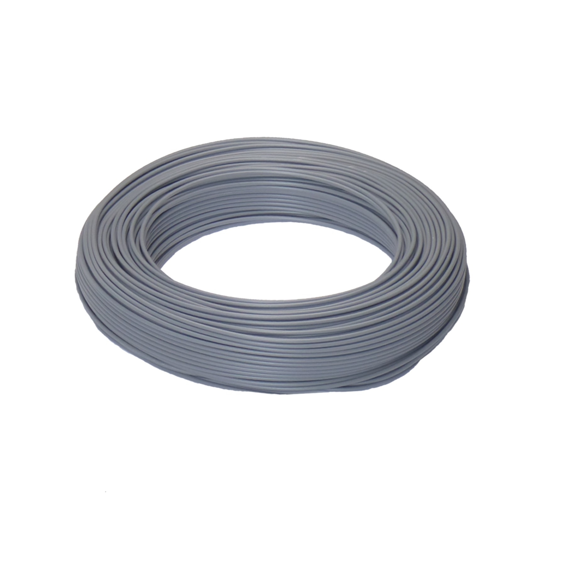 100m Ring H07V-U 1 x 1,5mm², grau