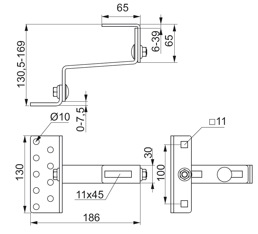 Schraube SAM8x25E