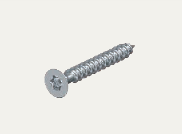 Spahnplattenschrauben mit Senkkopf, Torx, 4,0 x 50