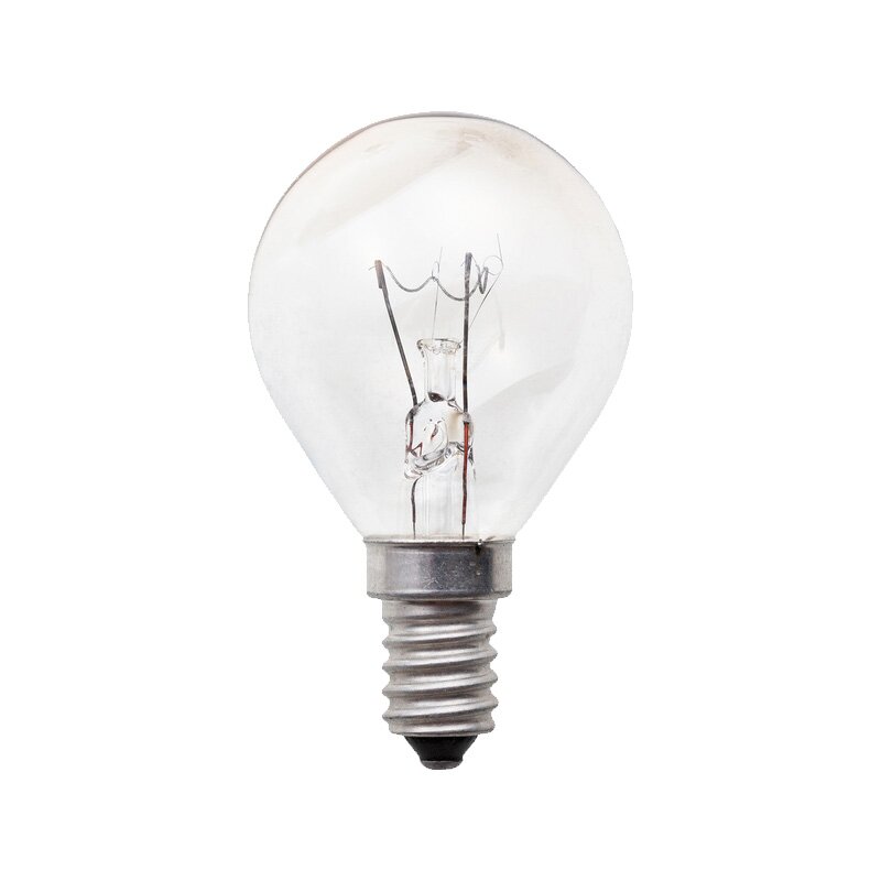 Glühlampe Tropfenlampe Halogen 40W, klar