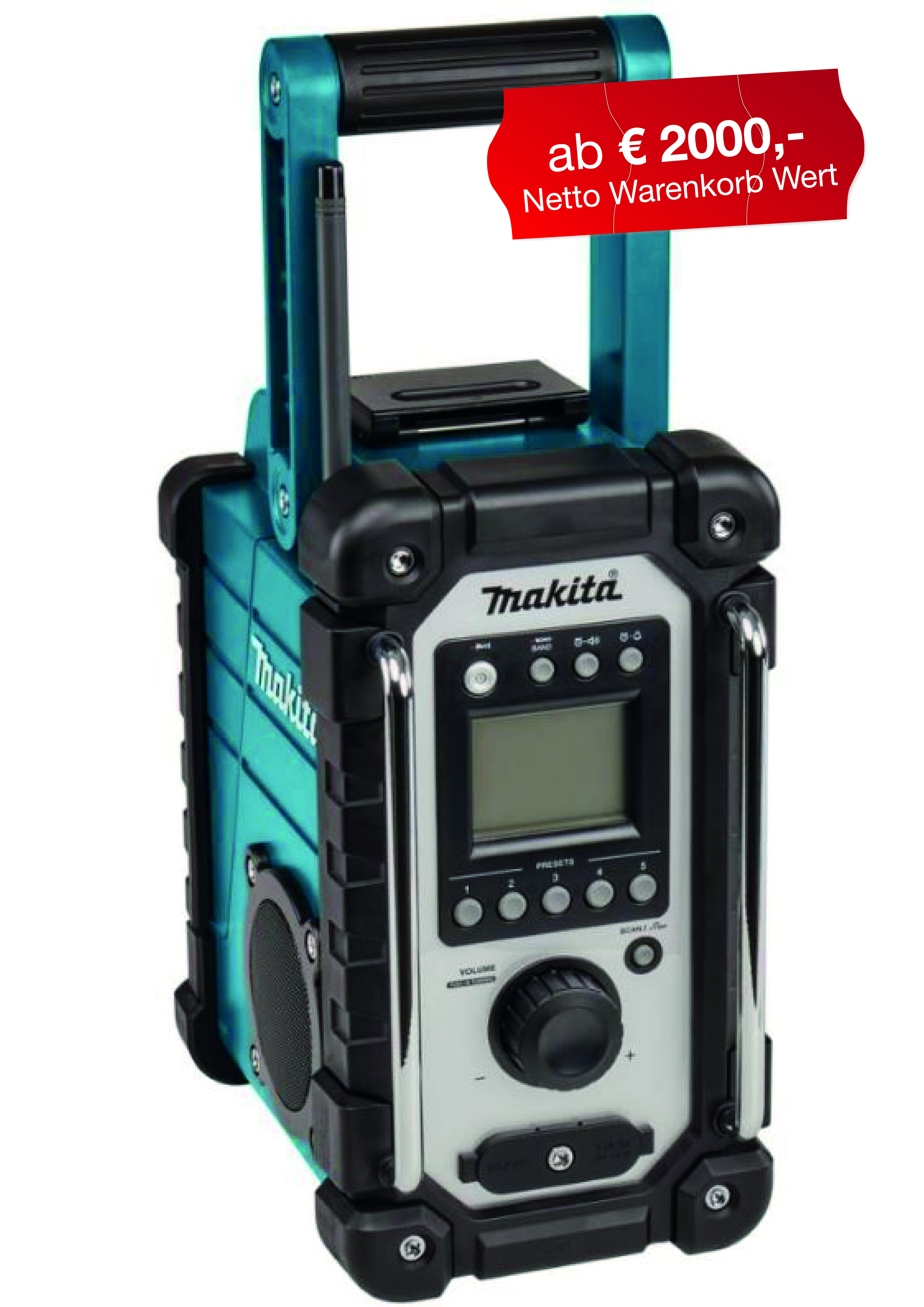 Makita Baustellenradio DMR116