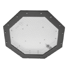 LED Hallenleuchte HB 310x177mm, 12600lm, 82W, 4000K, Glas, ND, HT60